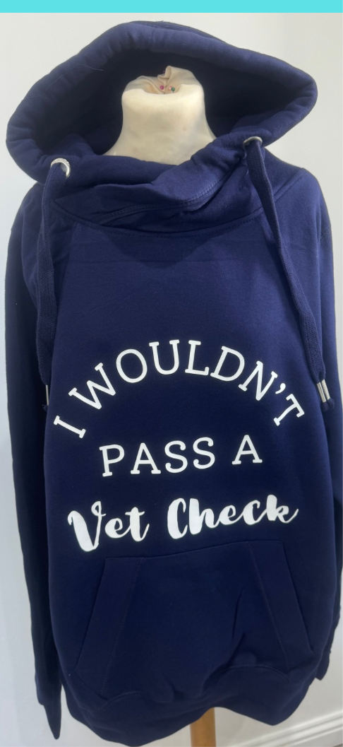 Vet check hoodie crossneck