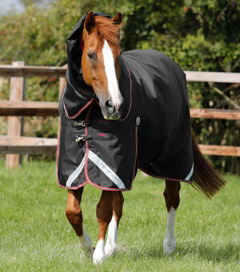 Premier Equine Titan Trio Complete 4 in 1 Turnout Rug Navy