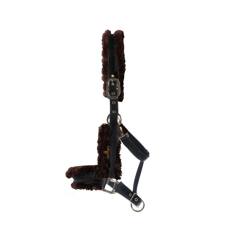 Kentucky Nylon Artificial Sheepskin Headcollar