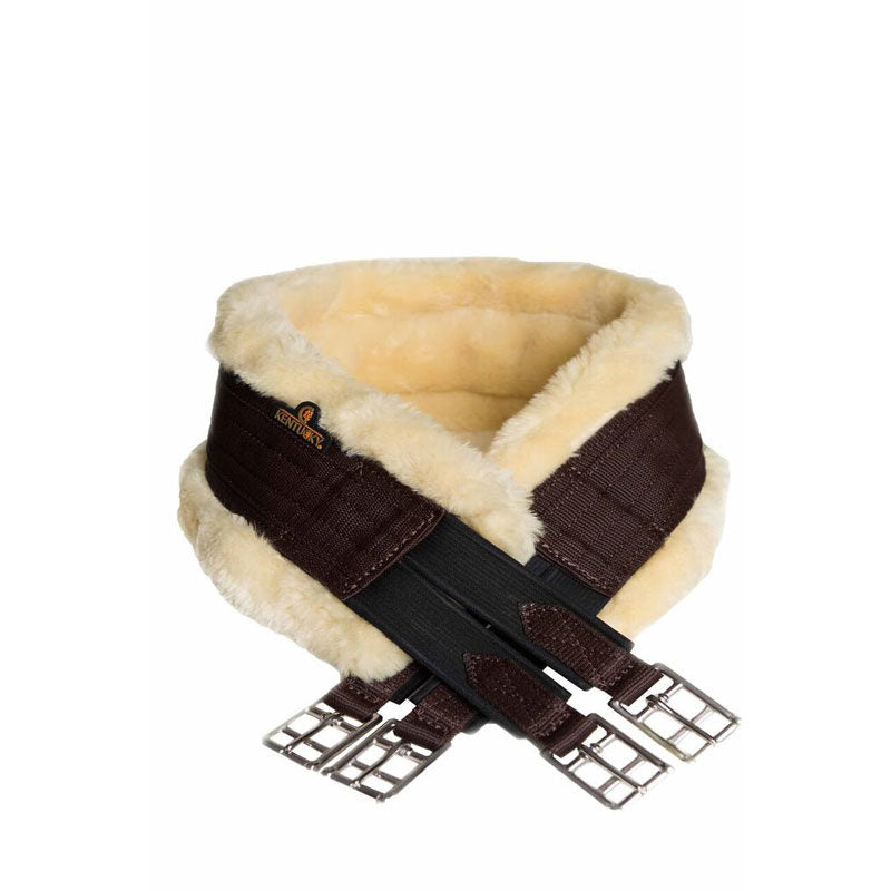 Kentucky Horsewear Sheepskin Elasticated Girth (Artificial Sheepskin)
