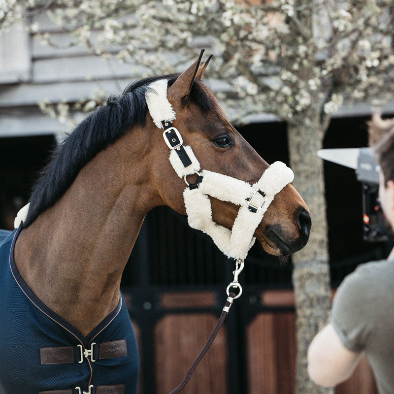 Kentucky Luxurious Sheepskin Headcollar (Artificial)