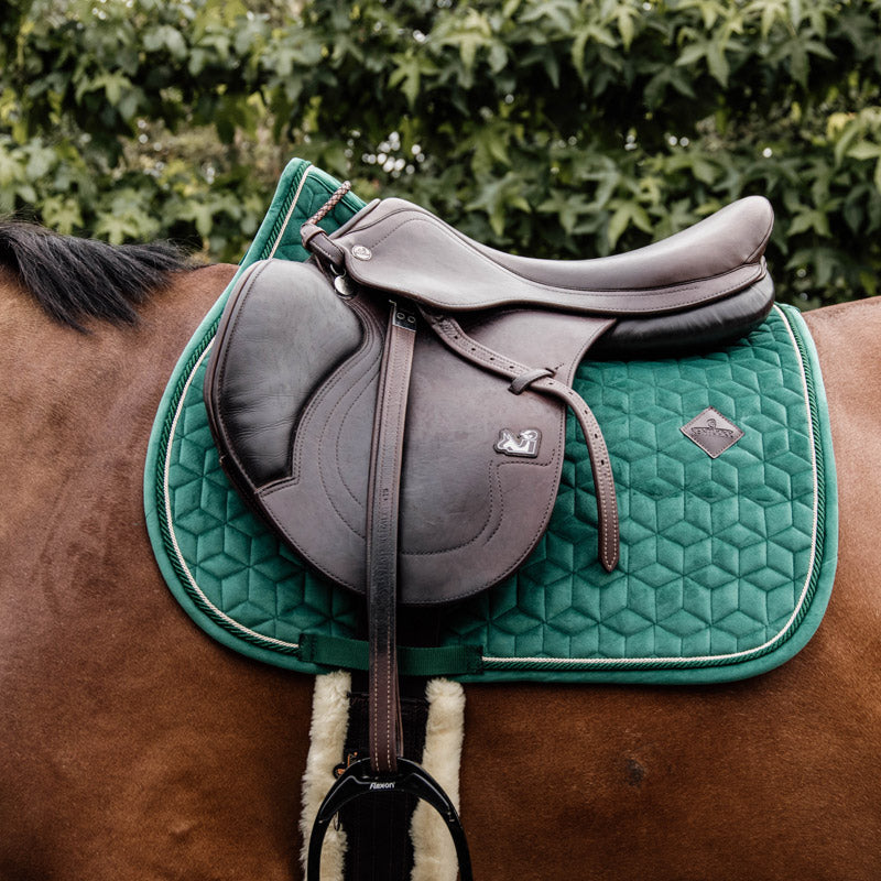 Kentucky Horsewear Velvet Show Jumping Saddle Pad