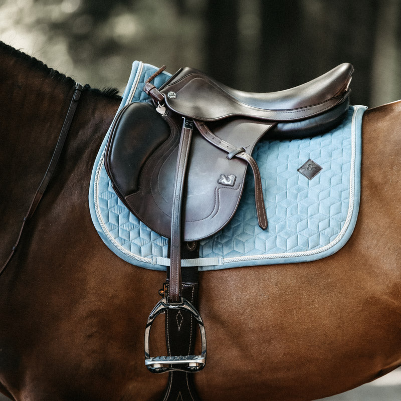 Kentucky Horsewear Velvet Show Jumping Saddle Pad