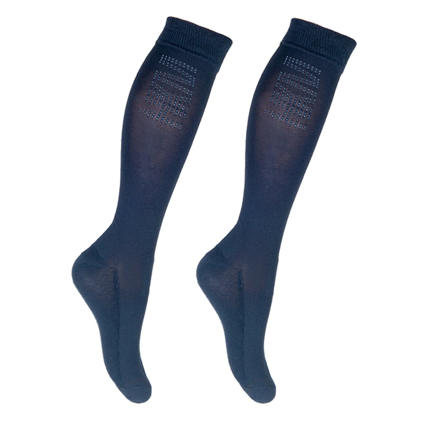 HKM silicon heel long riding socks