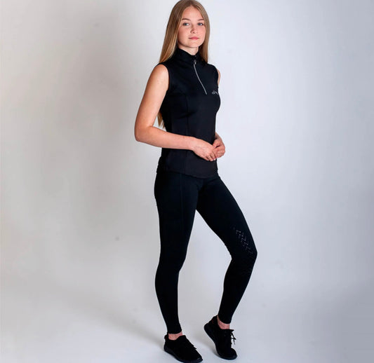 Gallop silicon knee leggings with phone pocket
