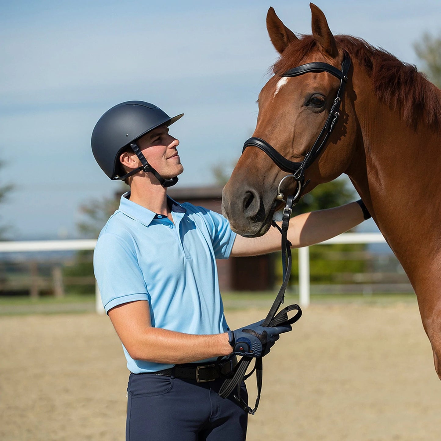 HKM mens Classico polo shirt