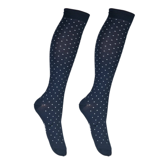HKM Lucky spotted long riding socks