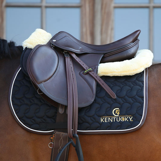 Kentucky Anatomic Sheepskin Half Pad (Artificial)