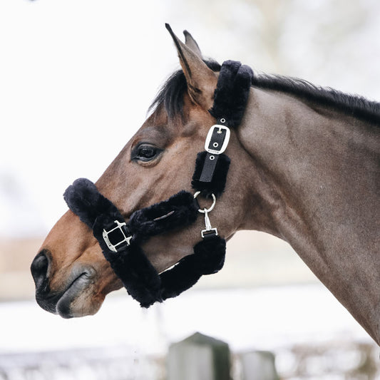 Kentucky Luxurious Sheepskin Headcollar (Artificial)