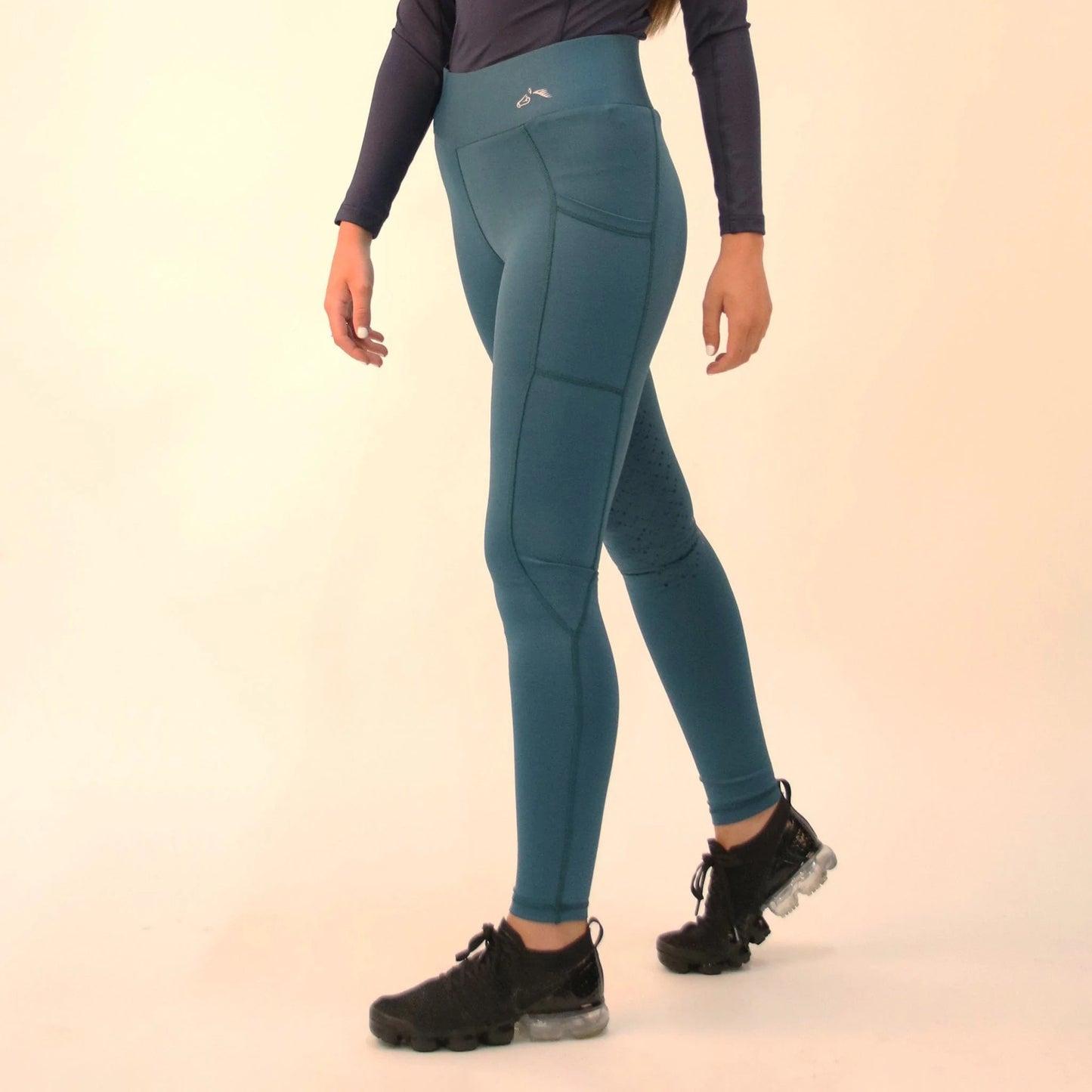 Gallop silicon knee leggings with phone pocket