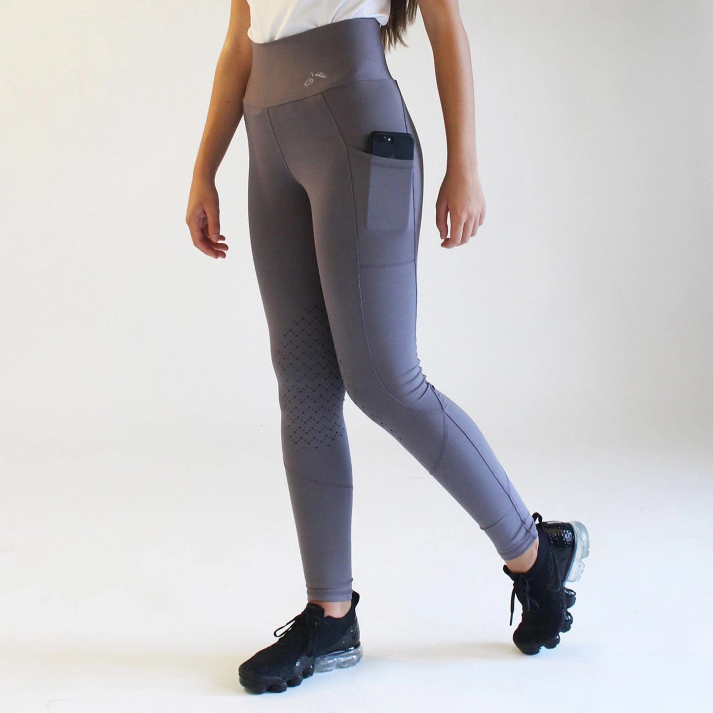 Gallop silicon knee leggings with phone pocket